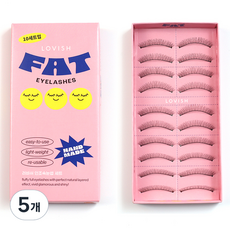 러비쉬 FAT 인조 속눈썹 블랙라인 216호 20p