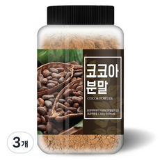 건강스토리 코코아 파우더, 300g, 1개입, 3개