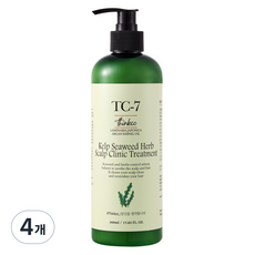 띵코 TC-7 켈프 씨위드 허브 스칼프 클리닉 트리트먼트, 4개, 500ml