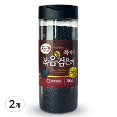 복이네먹거리 국산 볶음 통검은깨, 100g, 2개