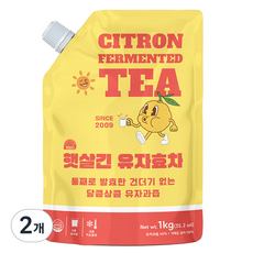 햇살긴 유자효차, 1kg, 1개입, 2개