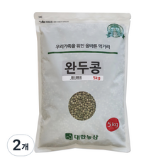 대한농산 완두콩, 5kg, 2개