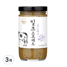 복음자리 밀크스프레드 얼그레이, 235g, 3개