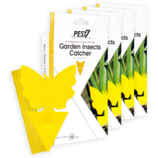 PEST7 蝴蝶造型雙面誘黏板, 10片, 4個