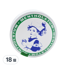 MENTHOLATUM 曼秀雷敦 軟膏, 18個, 12g