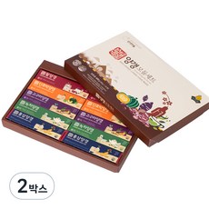 산내마을 양갱 모둠 5종 x 40g x 2p 세트, 400g, 2박스