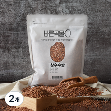 바른곡물 국산 찰수수쌀, 800g, 2개