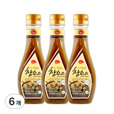 참 겨자 참소스, 290g, 6개