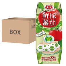 愛之味 鮮採蕃茄汁 OLIGO腸道保健 利樂包, 250ml, 24入