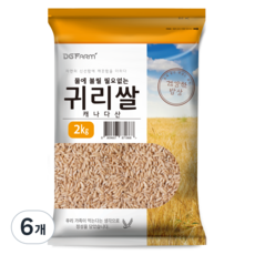 대구농산 불릴필요없는 귀리쌀, 2kg,