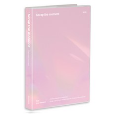 루카랩 2025년 스크랩 더 모먼트 다이어리 + PVC 커버 세트, 핑크, 1세트