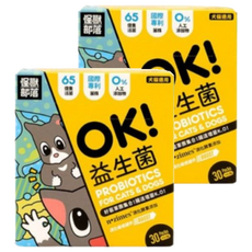 LitoMON 怪獸部落 OK益生菌 30包入, 腸道健康/乳酸菌, 30入, 2盒