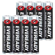 EVEREADY 永備 碳鋅黑金剛電池, 環保汞含量安全 適用於家庭娛樂, 4顆, 2組