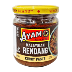 AYAM 雄雞標 馬來西亞 巴東仁當 咖哩醬, 185g, 1罐