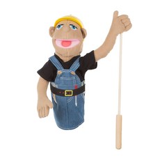 Melissa&Doug 瑪莉莎 手偶 工程師, 1個