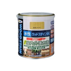 ASAHIPEN 朝日塗料 新水性室內外護木漆EX, 長期防蟲防腐防霉, 1罐