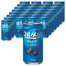 레쓰비 마일드 커피, 175ml, 90개