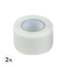 세인티에프 초강력 누수 밴드 2.5cm 화이트, 2개