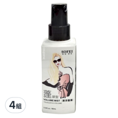 SOFEI 舒妃 蓬狠型 漂浮蓬蓬 3瓶, 90ml, 4組