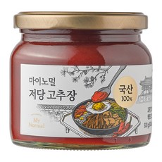 마이노멀 저당 고추장, 500g, 1개