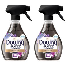 다우니 호텔 컬렉션 섬유스프레이 미스티크 향 본품, 2개, 370ml