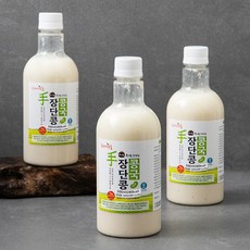 프레시오늘 신선냉장 껍질째 손수 영양가득 진한 윤성순장모님 장단콩 콩국, 3개, 500ml