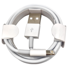 POLYWELL 寶利威爾 Type-A Lightning iPhone充電線, 1m, 白色, 1條