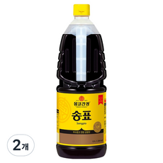 송표 몽고간장, 1.8L, 2개