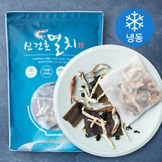 신건호멸치 국내산 5종 통원물 제주무 다시팩 30개입 (냉동), 1팩, 450g