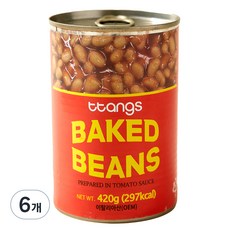 땅스 베이크드빈스, 6개, 420g