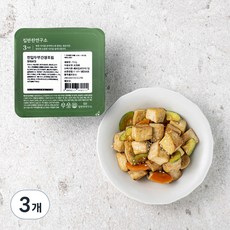 집반찬연구소 한입 두부간장조림, 250g, 3개