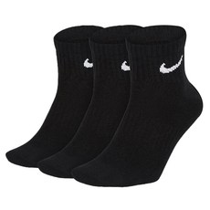 NIKE 耐吉 Everyday Lightweight Ankle 基本款短襪 3雙, SX7677-010, 1組