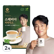 맥널티커피 스테비아 커피믹스, 10g, 30개입, 2개
