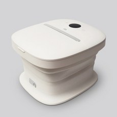 오아 폴딩풋스파 접이식 족욕기 습식 발 가정용 족탕기, 화이트, OFBA-001WH