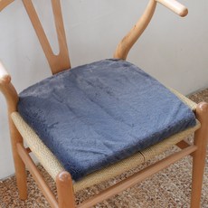 리드홈 비비안 따뜻한 극세사 사각 겨울 의자 방석 2p