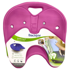 BackJoy 貝樂宜 美姿救星坐墊，美國設計專利 美國FDA認證 醫療級認證, 莓紅粉