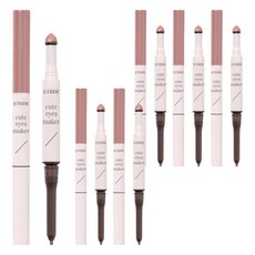 ETUDE 愛嬌眼線貼製造機眼線筆 0.1g+亮片 0.5g組, 香檳裸體, 6組