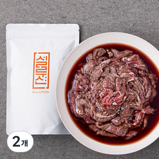 설루션 한우 양념 불고기 (냉장), 2개, 400g