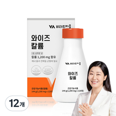 비타민마을 와이즈 칼륨 144g, 120정, 12개