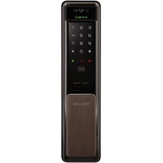 웰콤 솔리티 얼굴인식 푸시풀 디지털 도어락 WSP-2900A 방문설치