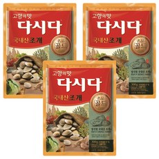 다시다 명품골드 조개, 300g, 3개