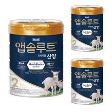 산양분유2단계
 앱솔루트 프리미엄 산양 분유 2단계 750g 3개