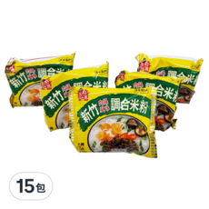 南興米粉 肉燥風味調和米粉 Set, 台灣新竹米粉, 60g, 15包
