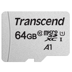 트랜센드 마이크로 SD 메모리카드 300S, 64GB