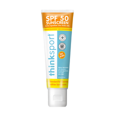 thinksport 新寶貝 純物理防曬霜 兒童款 SPF50, 89ml, 20%氧化鋅, 1條