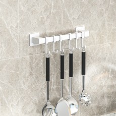Meo 無孔廚房炊具收納架 30cm, 白色, 1個