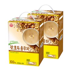 오뚜기 잣 호두 율무차, 18g, 100개입, 2개