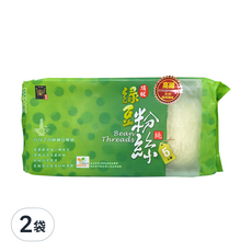 中農粉絲頂級純綠豆粉絲，180公克 (5入)，高纖，100%純綠豆製成, 180g, 2袋