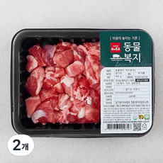 하이포크 동물복지 인증 한돈 앞다리 찌개용 (냉장), 300g, 2개 2개, 300g