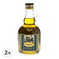 사브로소 엑스트라버진 올리브유, 2개, 500ml